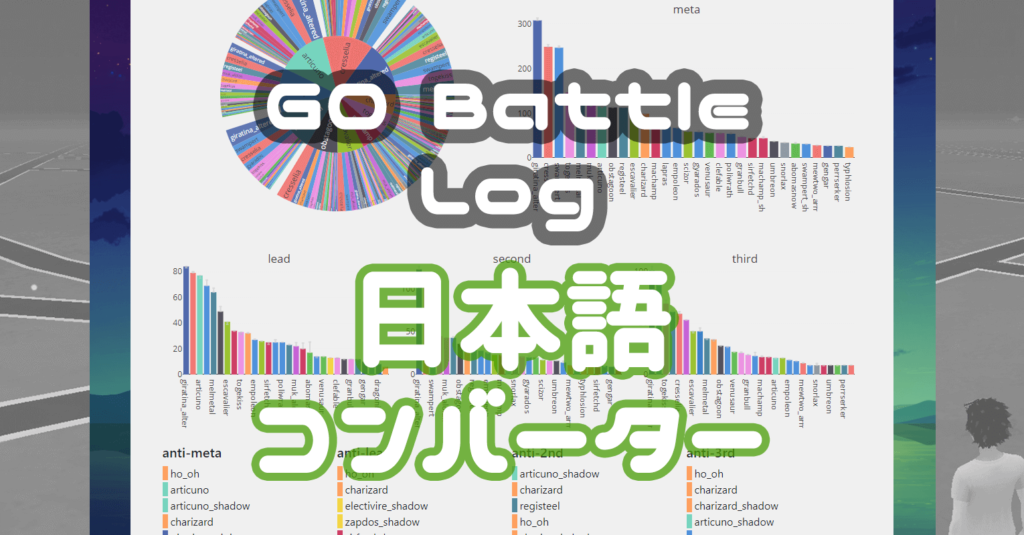 Go Battle Log日本語コンバーター ポケgoニュース